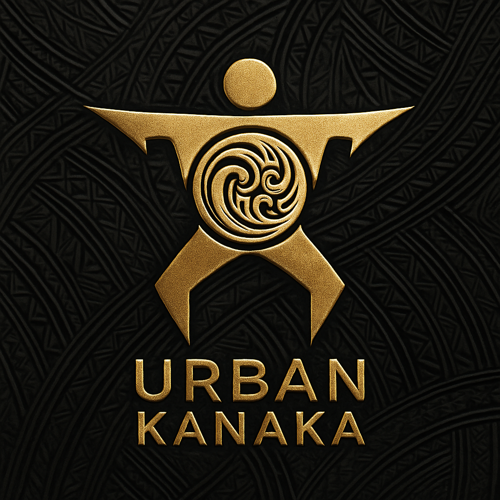 urban kanaka 3d tribal black and gold