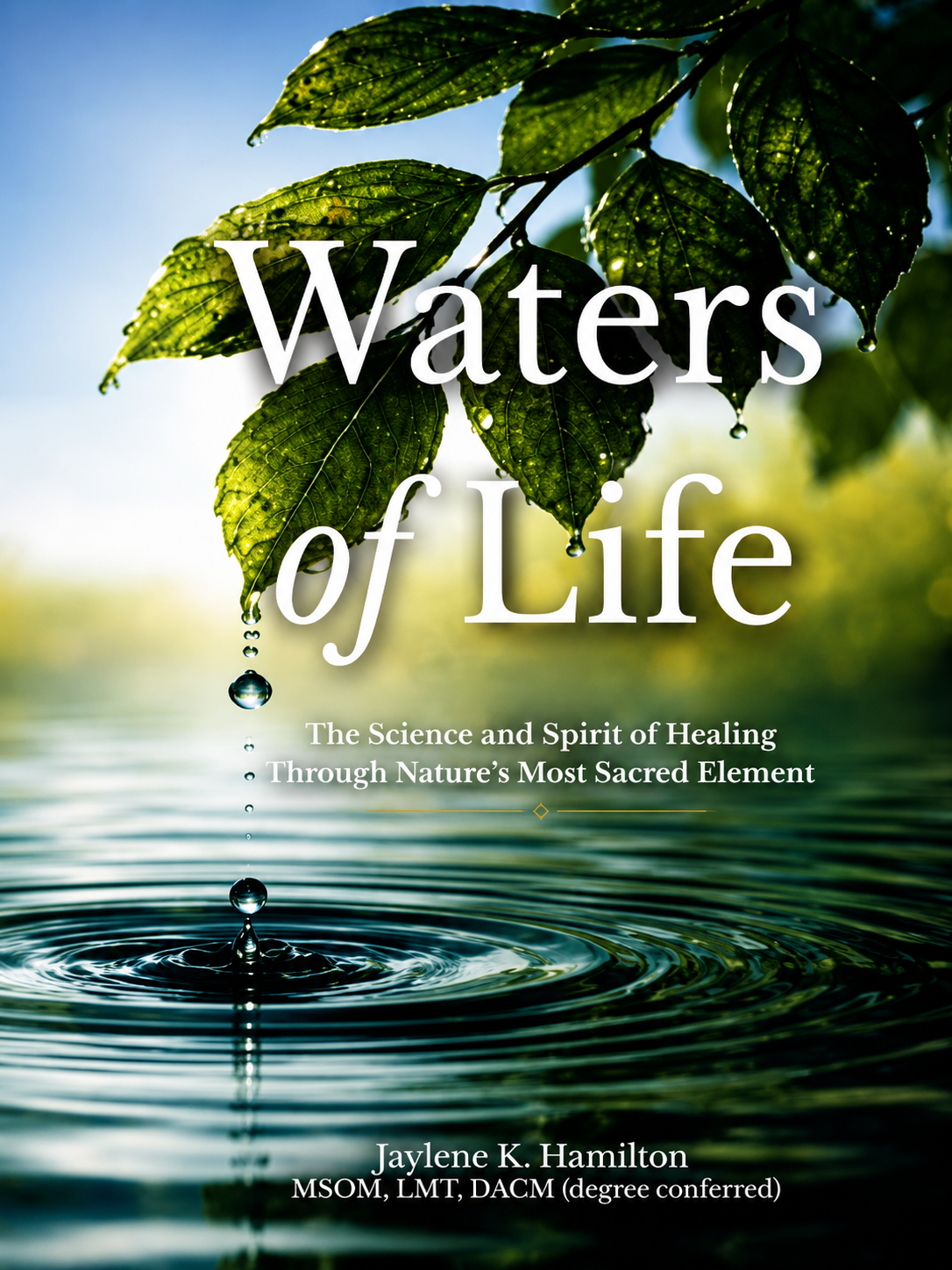 cover photo for waters of life book